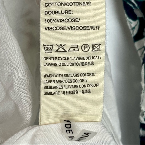 SERIE SUNCOO PARIS ROBE CASTOR EYELET FLORAL FIT & FLARE 3/4 SLEEVE DRESS - Picture 14 of 16